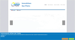 Desktop Screenshot of immobiliaresanpietro.net
